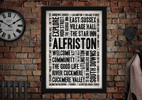 Alfriston Village Poster