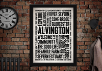 Alvington Village Poster