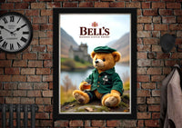 Bells Vintage Scotch Whisky Scottish Advertising Poster
