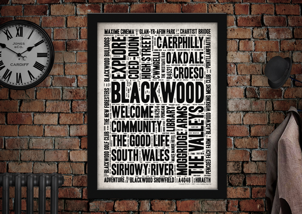 Blackwood Town Poster