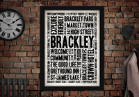 Brackley Town Poster