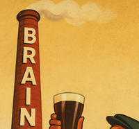 Brains Brewery Cardiff Brewery Vintage Style Drinks Advertising Poster 3