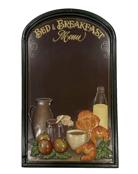 Vintage Bed and Breakfast Chalk Sign by Country Corner