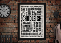 Chudleigh Town Poster Print