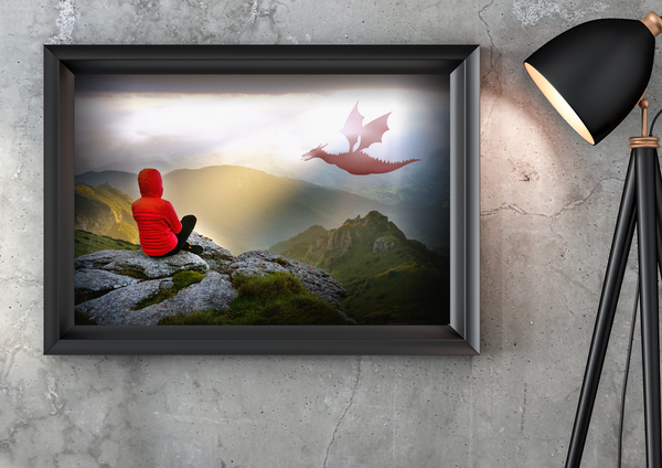 Dreaming of Wales Art Print by Craig Olle