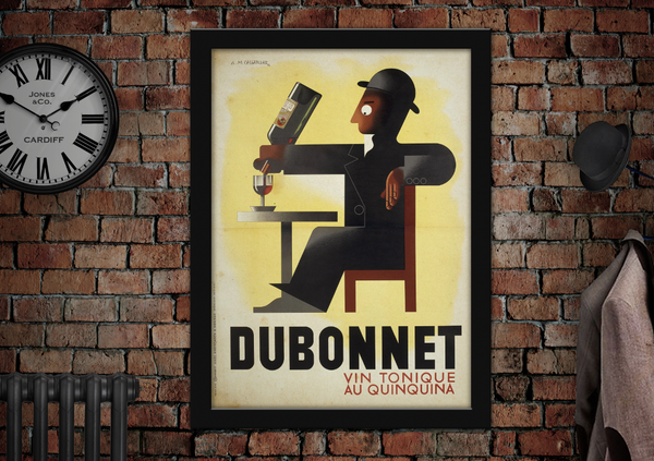 Dubonnet Vin Tonique AM Cassandre Poster