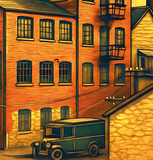 Ely Brewery Company Cardiff Vintage Style Poster