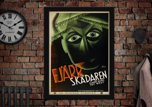 Fjarr Skadaren Vintage Movie Poster