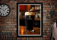 Guinness Gives you Strength Advertising Poster