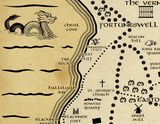 Isle of Portland Weymouth Lord of the Rings Middle Earth Map