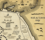Isle of Portland Weymouth Lord of the Rings Middle Earth Map