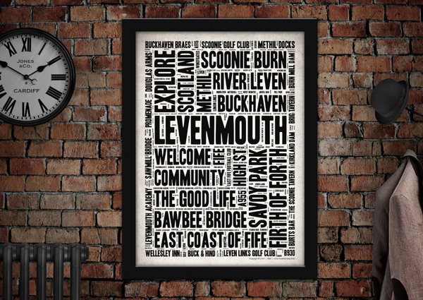 Levenmouth Town Poster