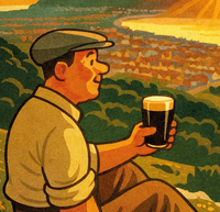 Llandudno Great Orme Guinness Poster
