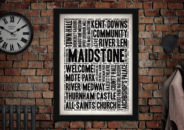 Maidstone Town Poster