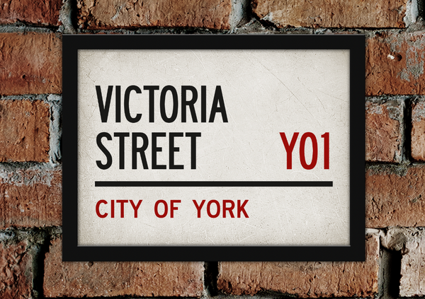 Personalised Stree Sign Print