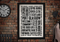 Port Glasgow Town Poster