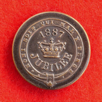 Queen Victoria 1887 Golden Jubilee Button