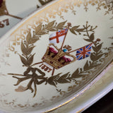 Queen Victoria Golden Jubilee Dressing Table Set Soap Dish 1887