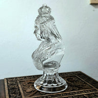 Queen Victoria Thomas Kidd Glass Bust c1887