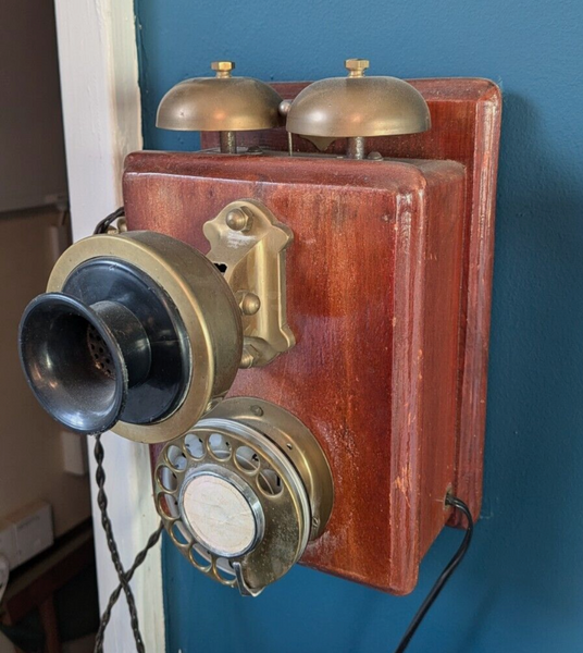 Repro GPO Series 1930's Style Rotary Telephone with BT Connection