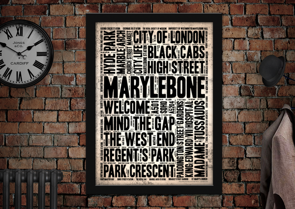 Marylebone Poster