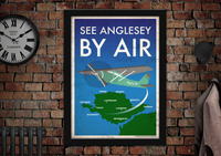 Anglesey by Air Poster