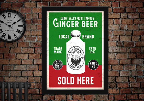 Ebbw Vale Ginger Beer Poster