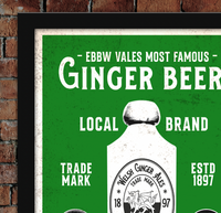 Ebbw Vale Ginger Beer Poster