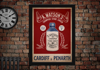 Cardiff Penarth Poster