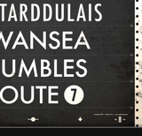 Llandovery to Mumbles Bus Scroll Route 7