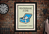 Monopoly Town Posters Personalised