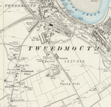 Tweedmouth Old Map c1900