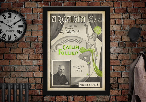 Llandudno Arcardia Advertising Poster