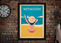 Weymouth Holiday Advertising Poster