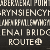 Holyhead to Menai Bridge Bus Scroll Route 21
