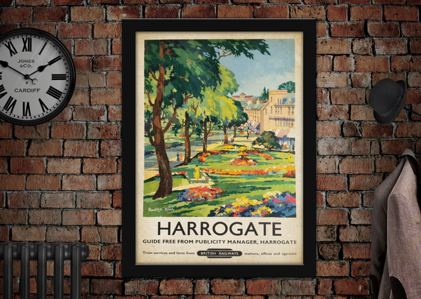 Harrogate Railway Advertising Poster