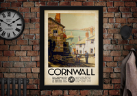 Cornwall Railway Poster