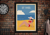 St Ives Sunbathing