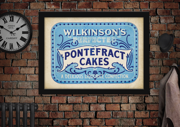 Wilkinson's Pontefract Cakes Poster