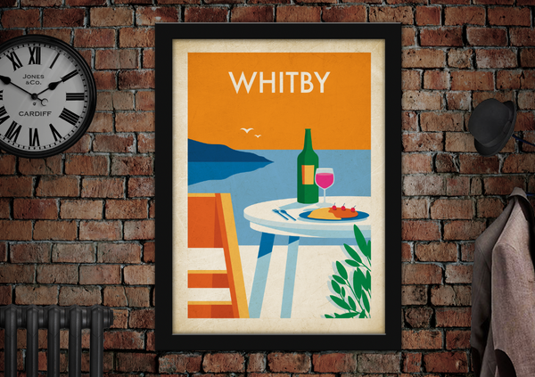 Whitby Holiday Advertising Poster