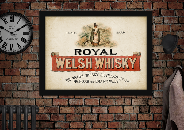 Royal Welsh Whisky Poster