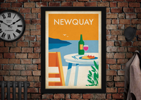 Newquay Advertising Poster