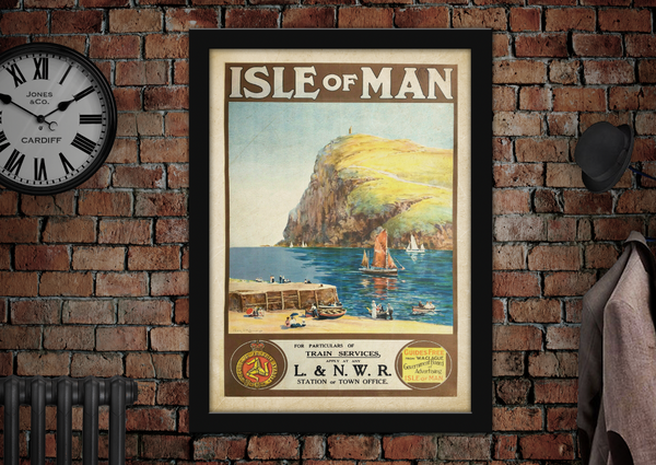 Isle of Man Railway Poster