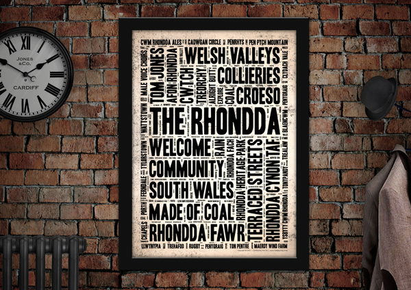 The Rhondda Poster