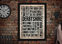 Derbyshire Poster