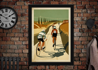 Cycle Race Print