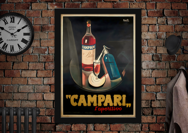 Campari Vintage Style Poster