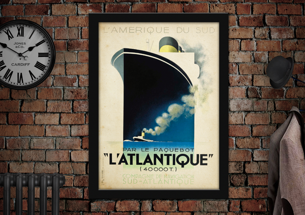 L'antique French Shipping Poster