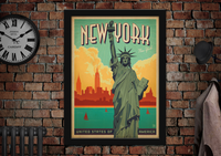 New York Statue of Liberty Poster