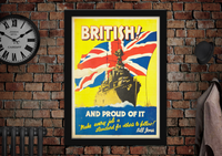 British and Proud of it Poster